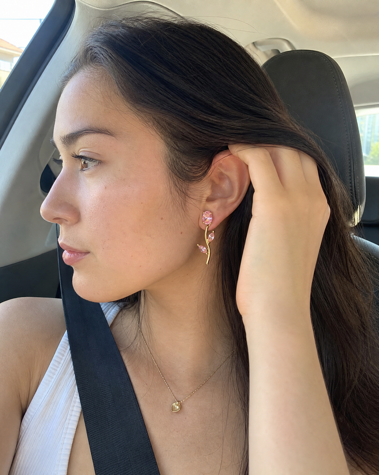 Branch Earrings - lifestyle
