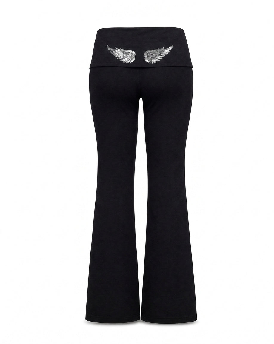 Angel Wings Flare Pants