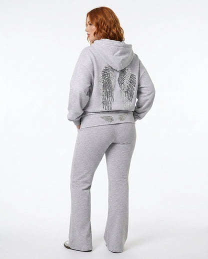 Angel Sequin Hoodie