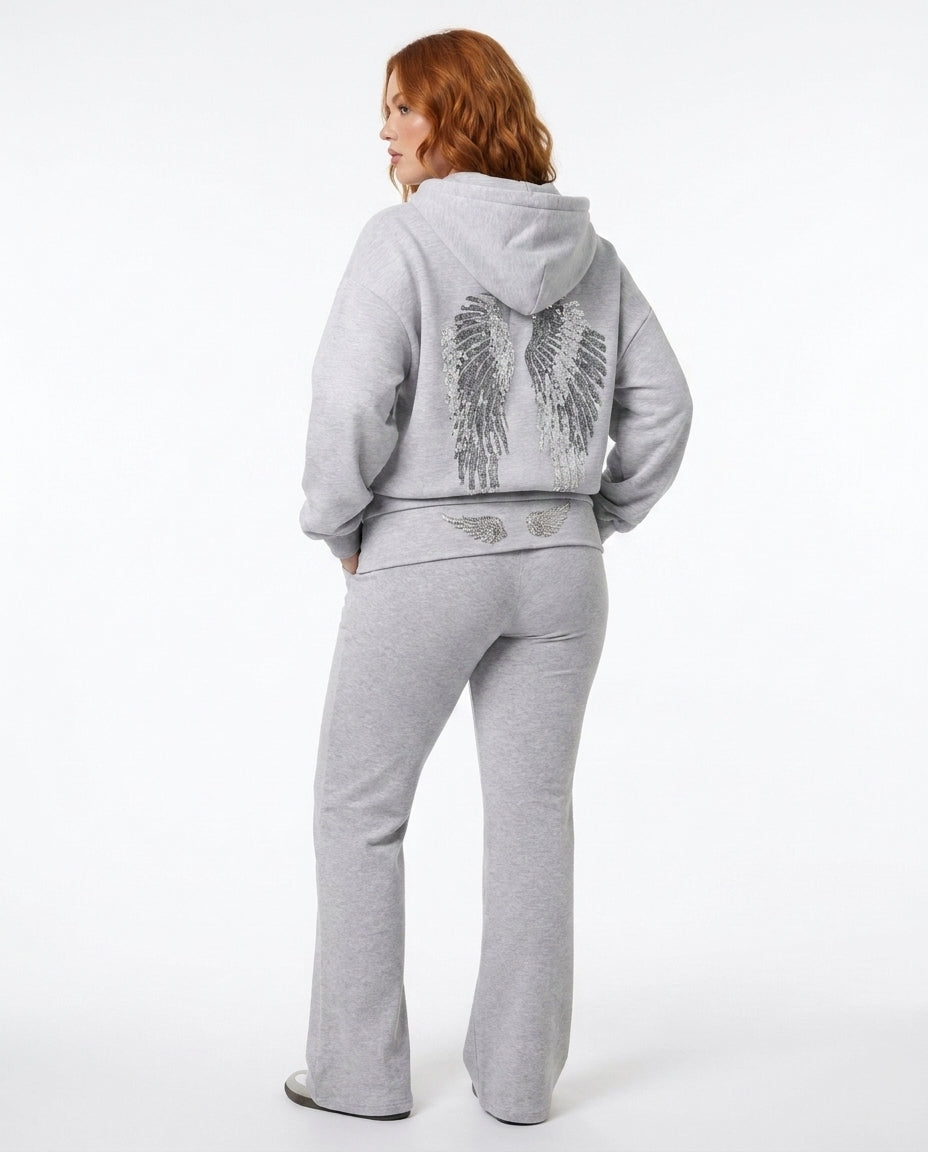 Angel Wings Flare Pants