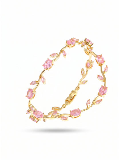 The Branch Bracelet - Blush Pink
