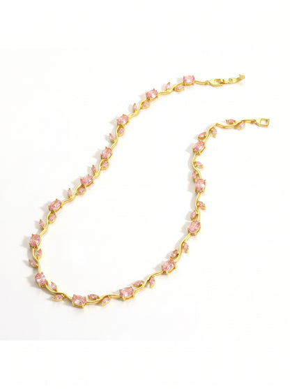 The Branch Choker - Blush Pink