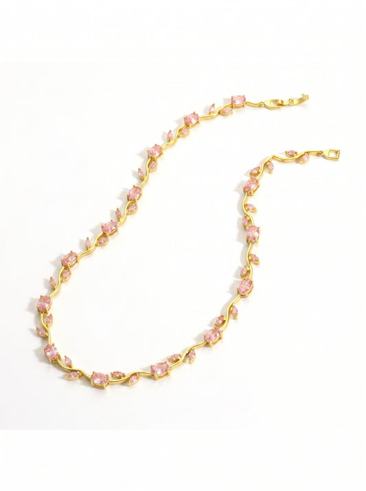 The Branch Choker - Blush Pink