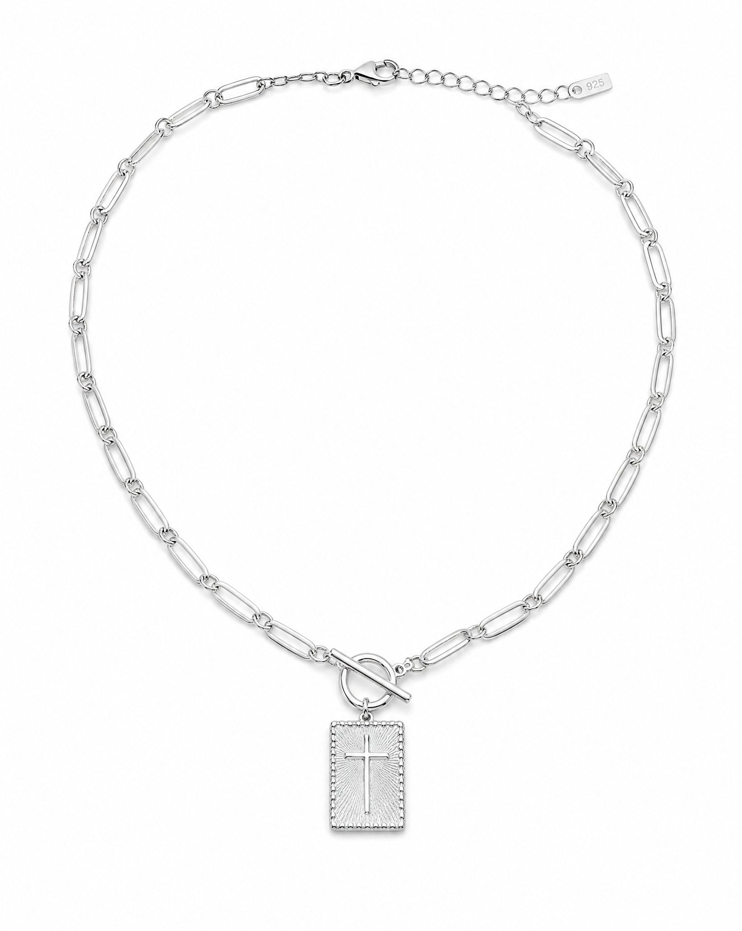 The Cross Necklace - Silver