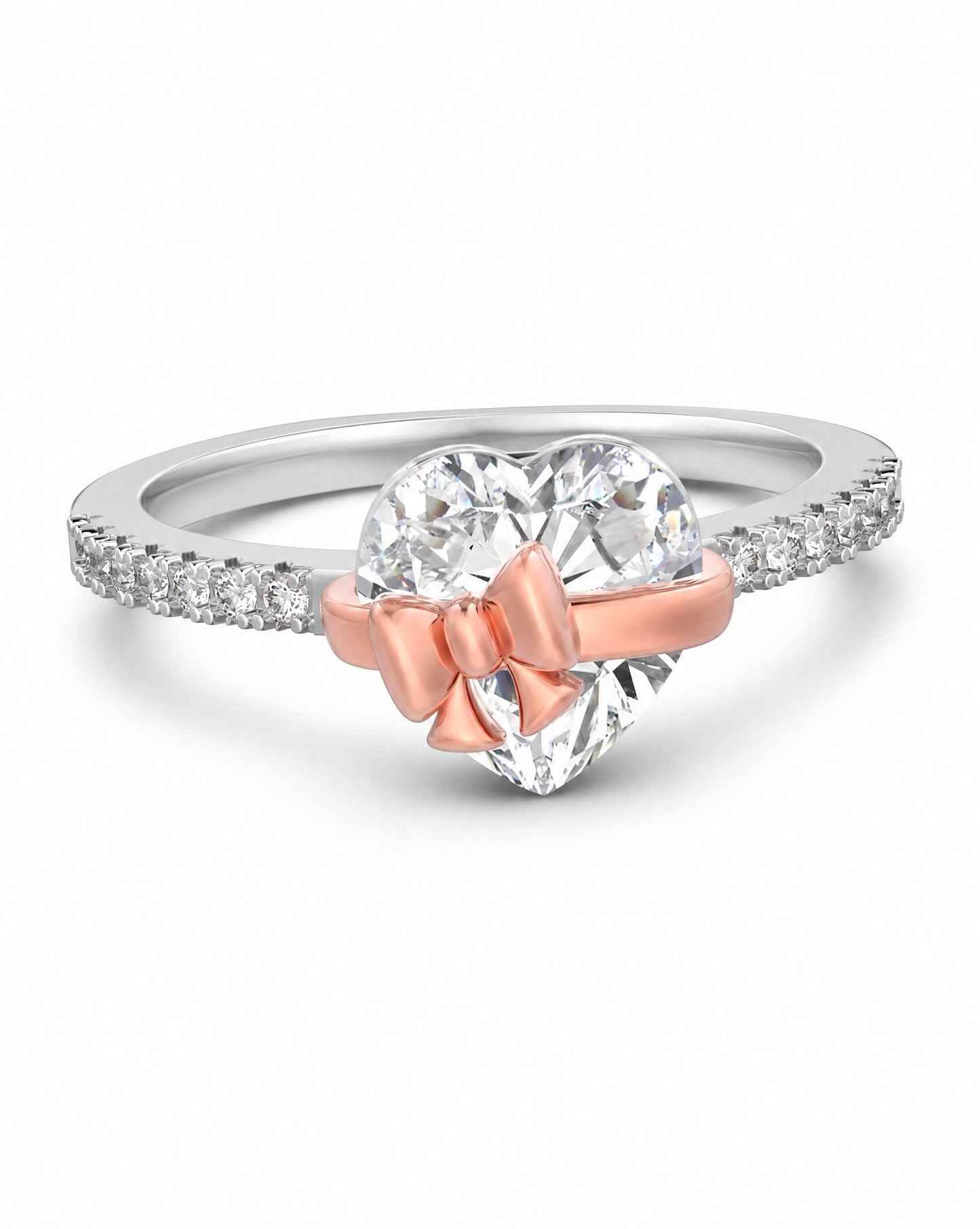 The Sweetheart Ring - Rose Gold