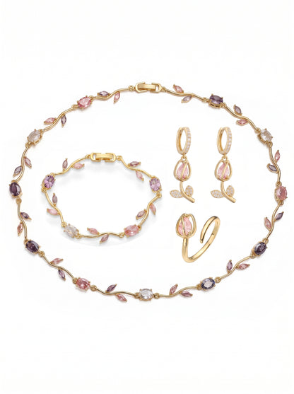 The Tulip Jewelry Set - Blush Mix